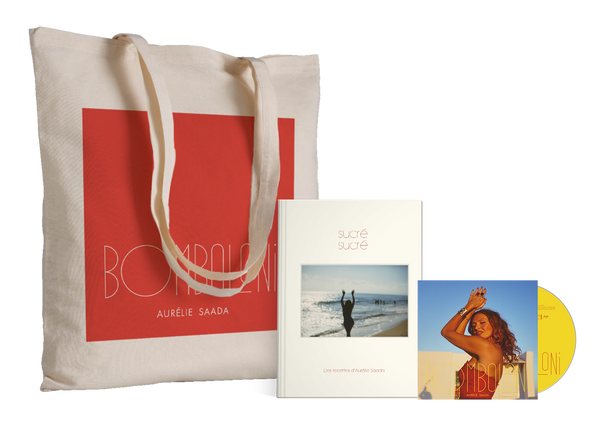 PACK CD "BOMBOLONI" + CABAS + CARNET DE RECETTES